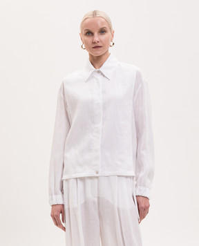 MooRER White linen shirt ELIZA-J ELIZAJGLX