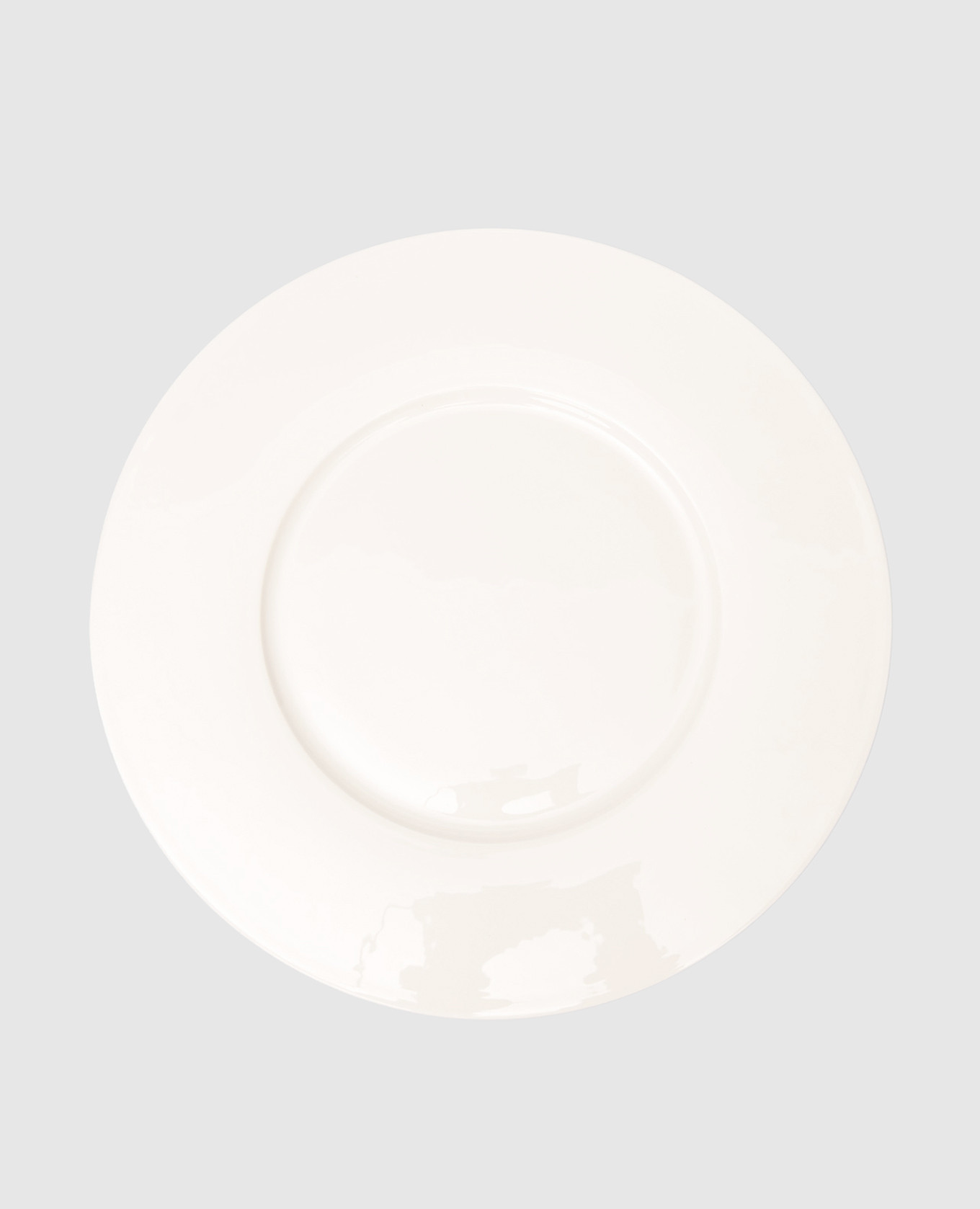 

White porcelain serving plate Gourmet Geminiano Cozzi 1765