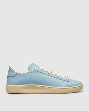 Valentino Royco blue leather sneakers with logo 8W2S0LX9BYA