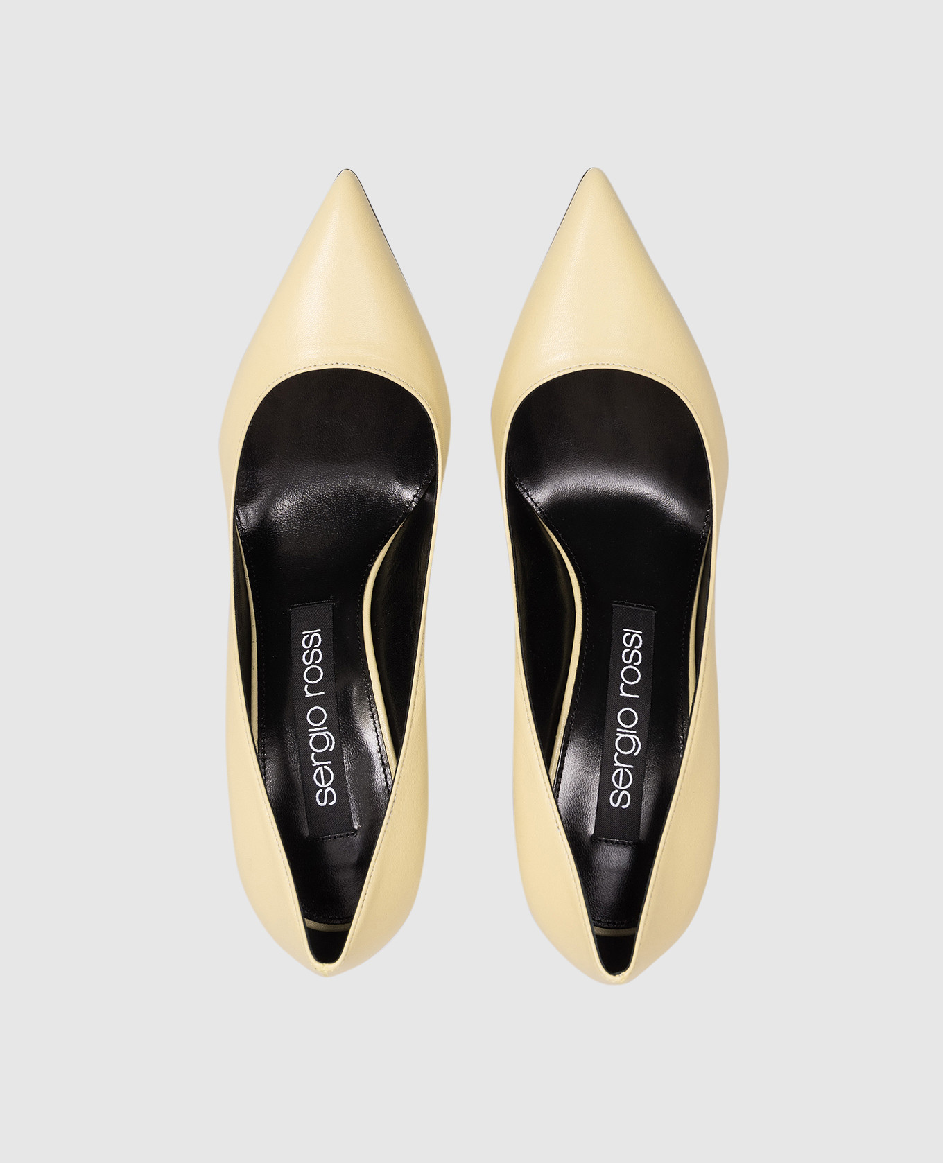 Godiva yellow leather shoes Sergio Rossi 4