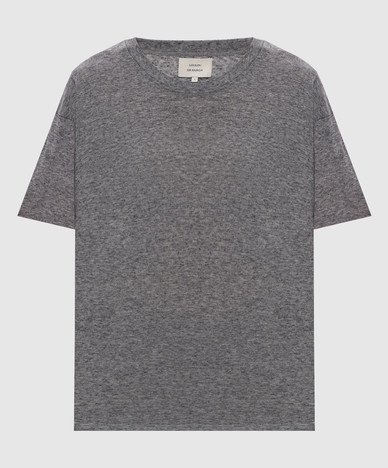 Ezra grey wool t-shirt