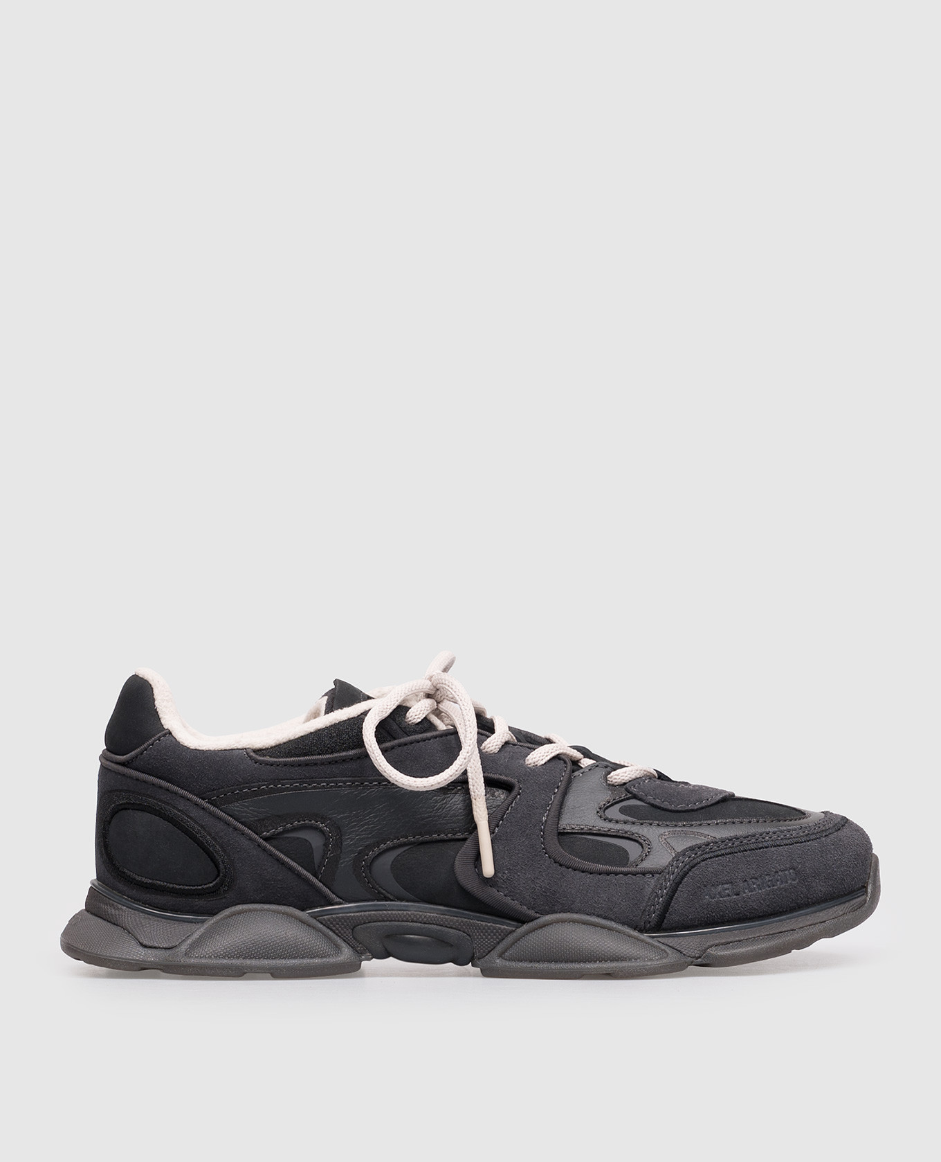 Black Eris combination sneakers Axel Arigato