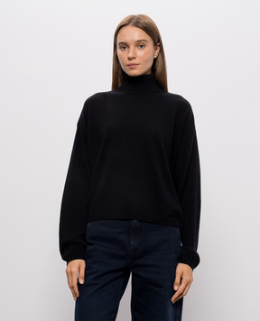 Woolrich Black sweater with wool CFWWKN2042FRUF0574