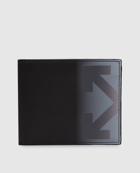 Off-White Black leather wallet OMNC094S26LEA001