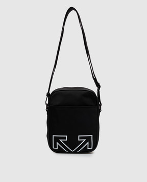 Off-White Black bag with emblem OWMNQ07F26FB01