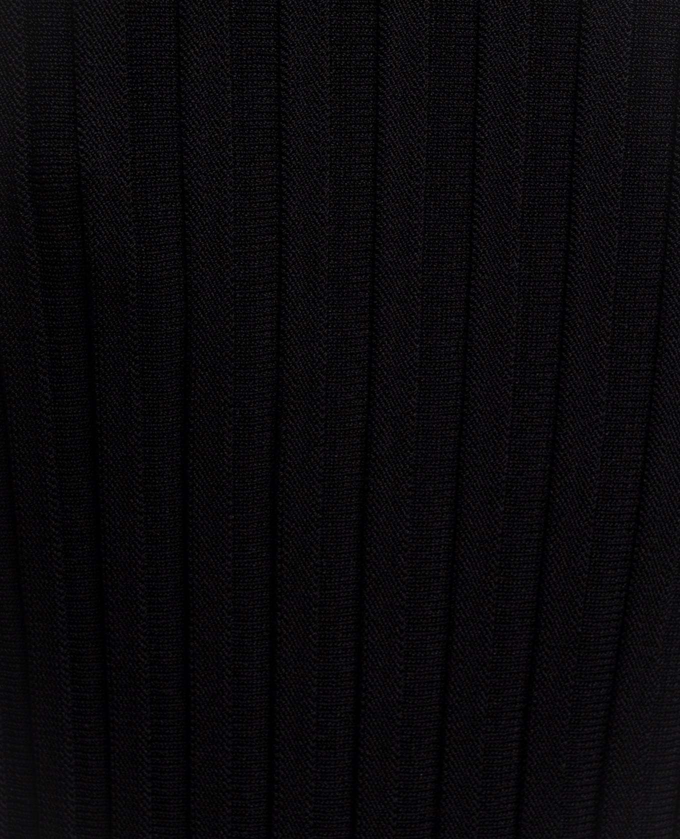 

Black ribbed dress Ami Paris