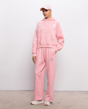 Sporty & Rich Yankees pink insulated hoodie ST0952018695PI152