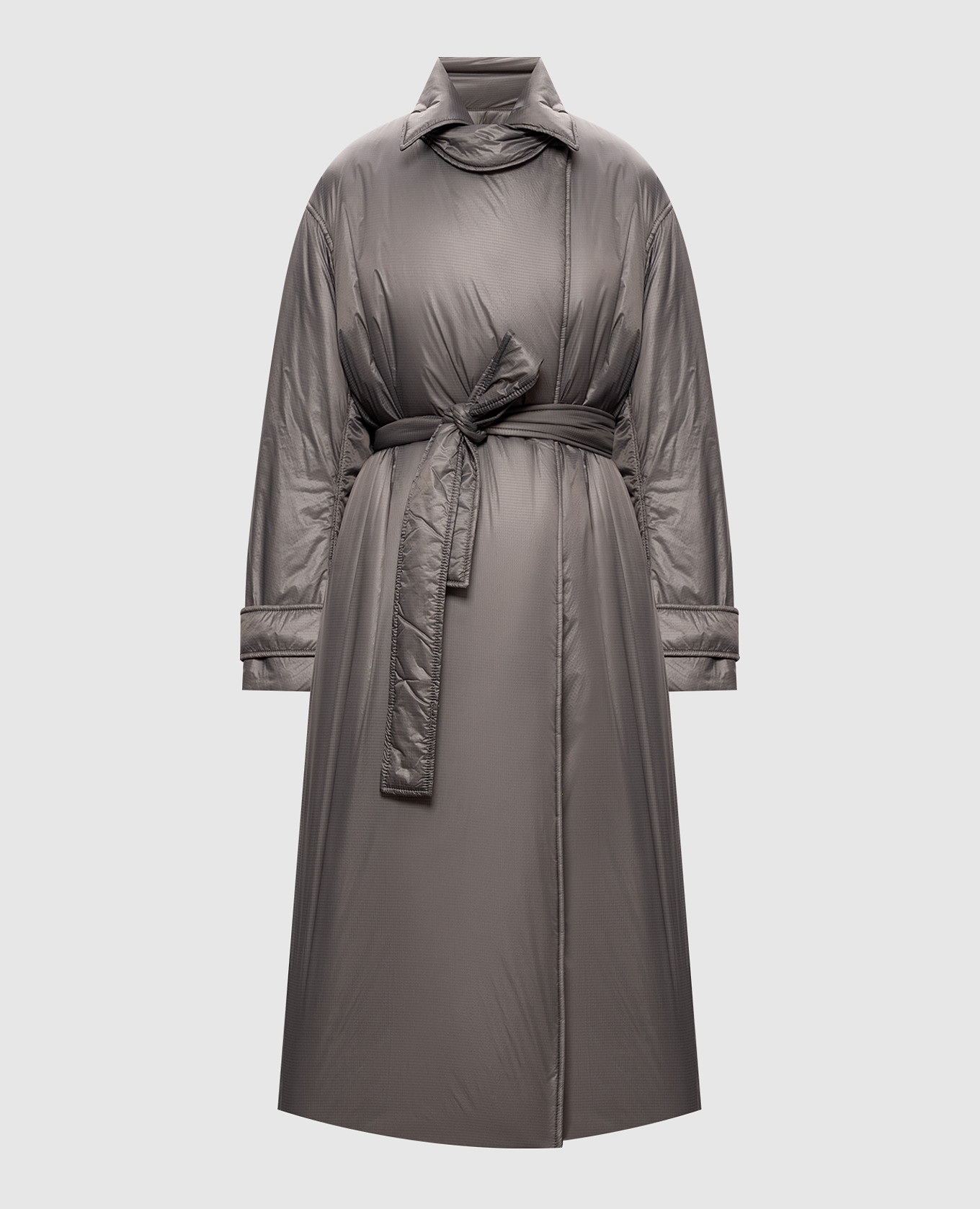 Gray long jacket Max & Co