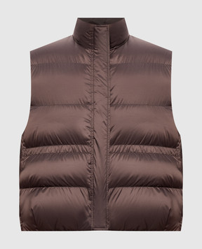 Brunello Cucinelli Brown down vest MD5987612