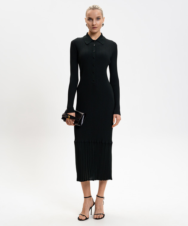 PROENZA SCHOULER - Luiza green ribbed dress R2617345KY410 - shop with  Denmark delivery at Symbol