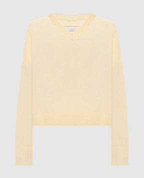 Loulou de Saison Yellow ANZOR cashmere pullover ANZORLDS