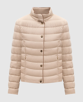 Herno Beige down jacket with logo PI002102D12414Z