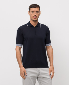 Peserico Blue polo R59478F149173N