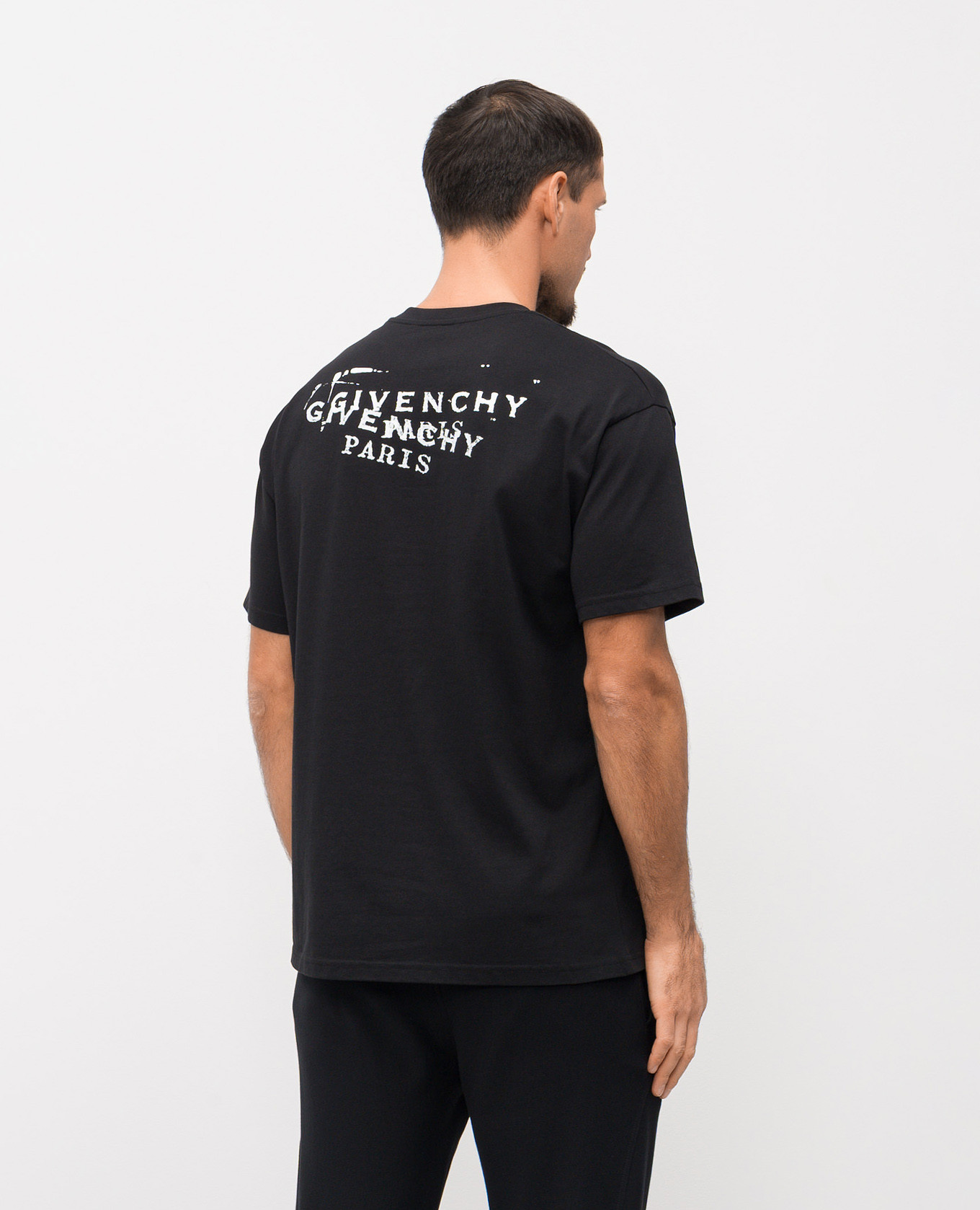 

Black t-shirt with logo print Givenchy