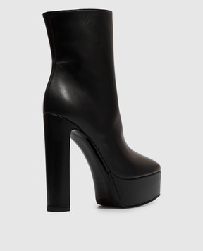 Le Silla Black Nora ankle boots 7033G100RCPPNEM