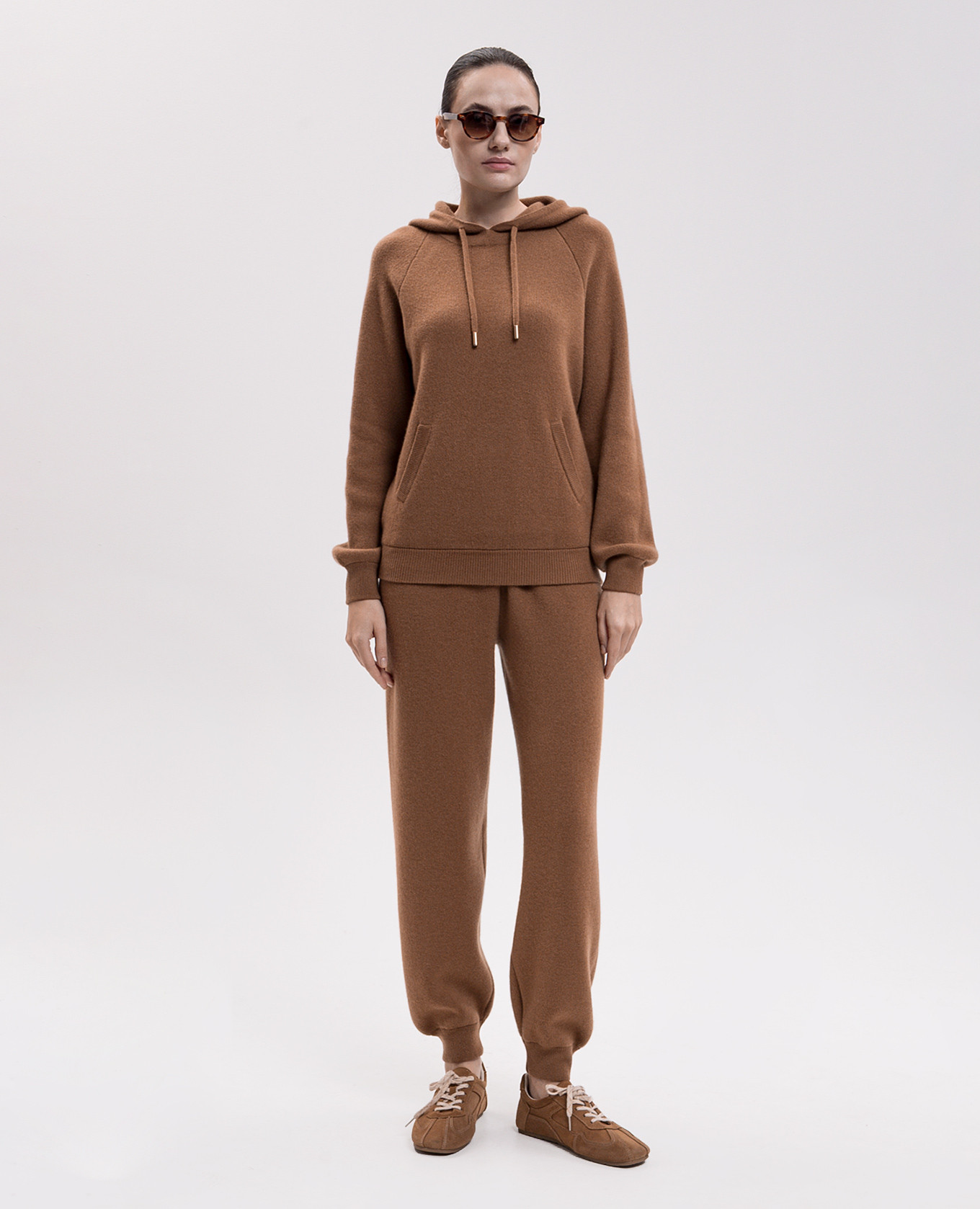 Brown cashmere tracksuit Babe Pay Pls 2