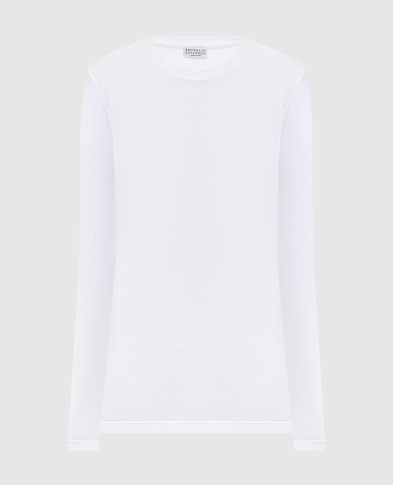 White longsleeve with monil chain