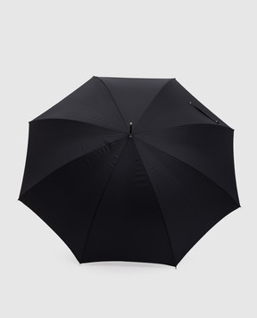 Pasotti Luxury Red Gem Black Cane Umbrella OMITUO478RASO67681