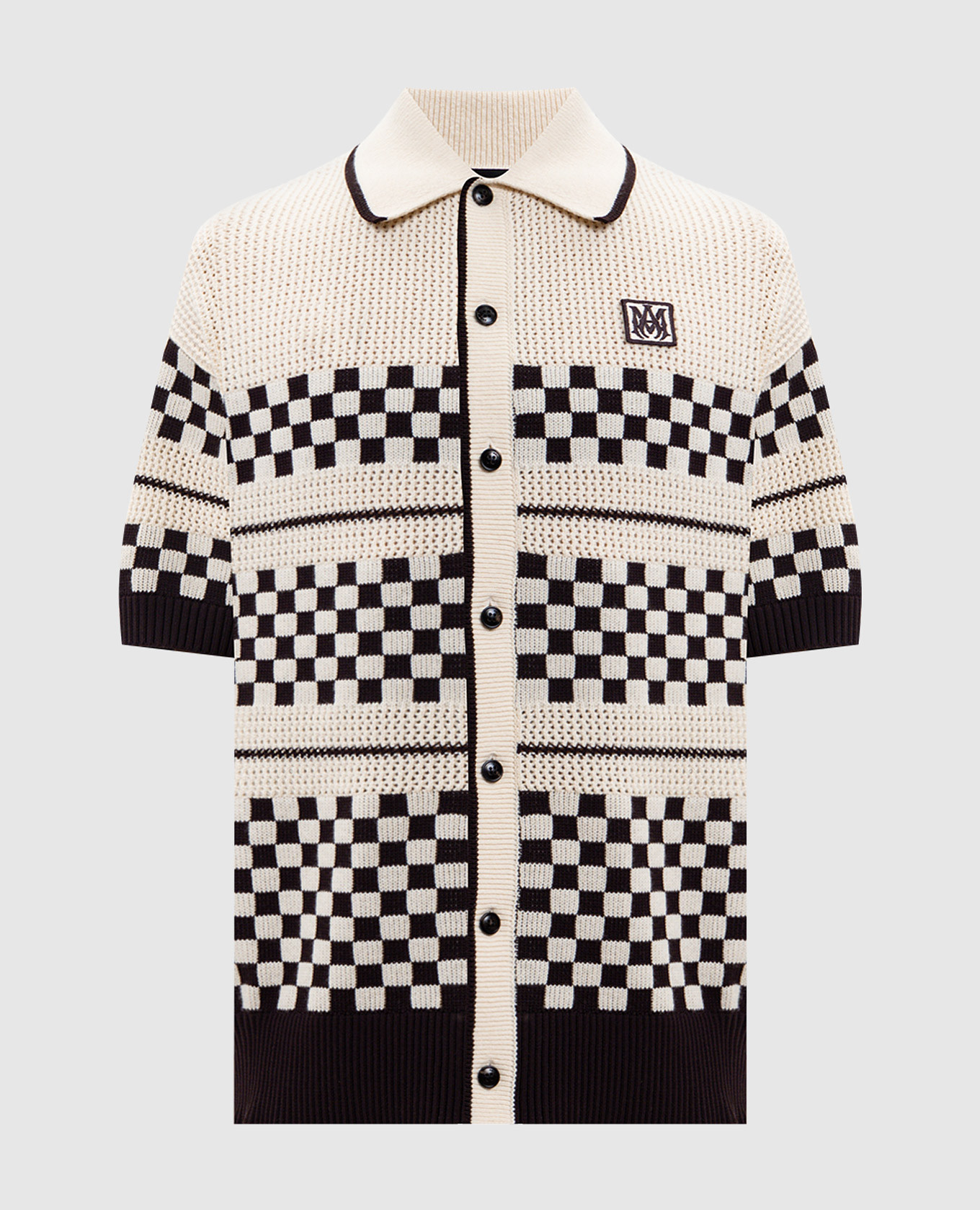 

White cardigan with wool AMIRI