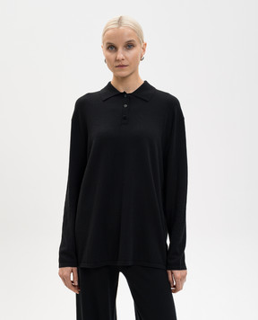 LISA YANG Caisa black cashmere polo 2026027