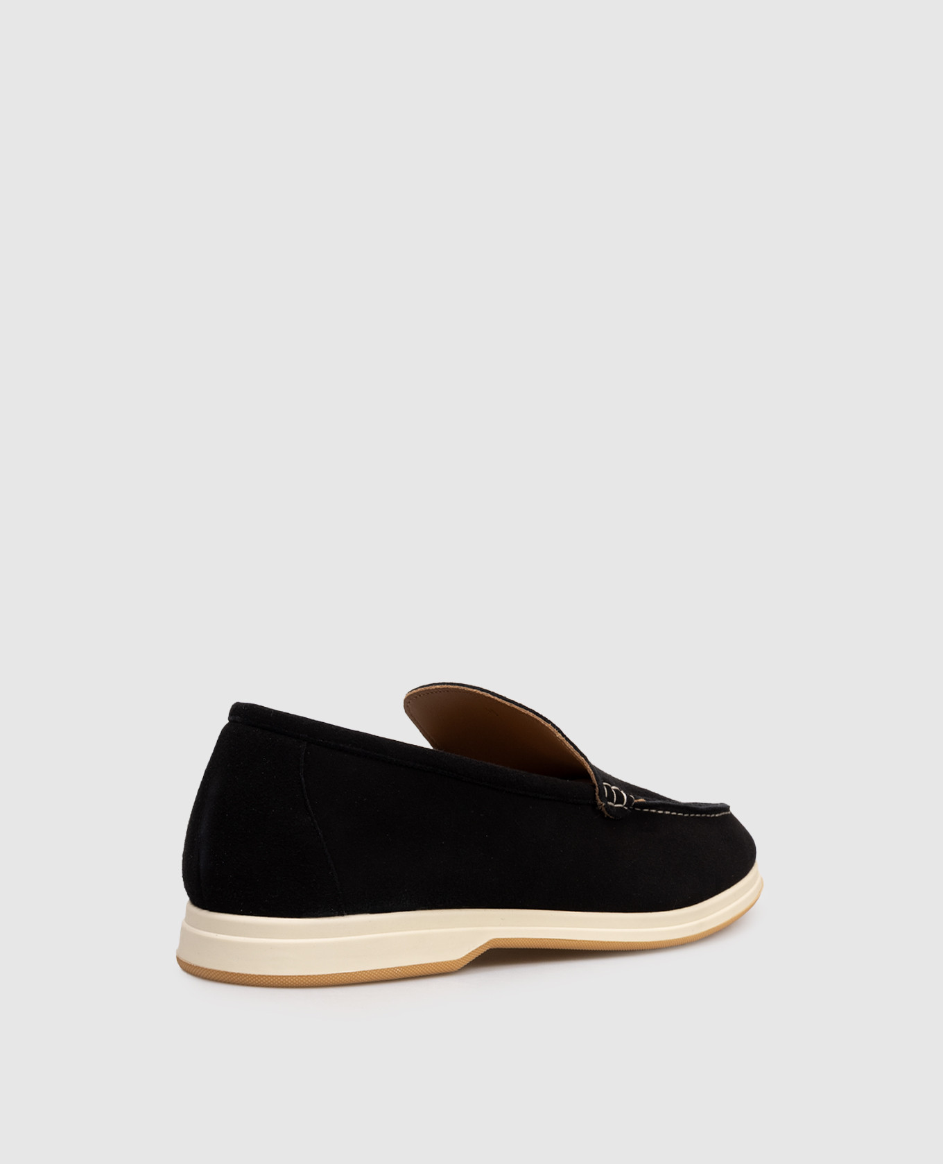 Black suede loafers Enrico Mandelli 3