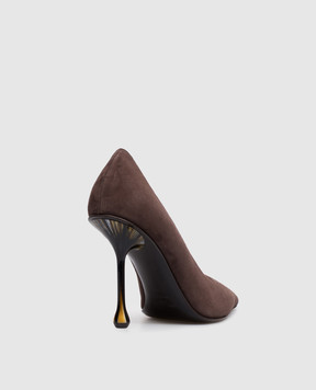 Jimmy Choo Ixia brown suede shoes IXIA95JRS
