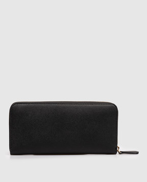 Twinset Black wallet with metal logo 999TH7014