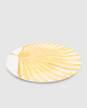 Les Ottomans Leaves ceramic plate LE0321CM