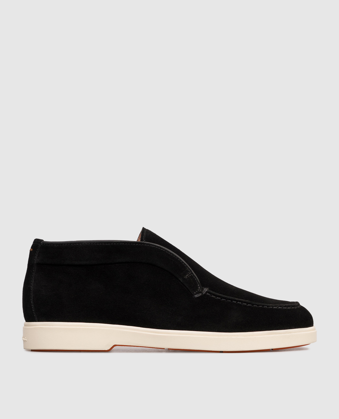 Black suede deserts