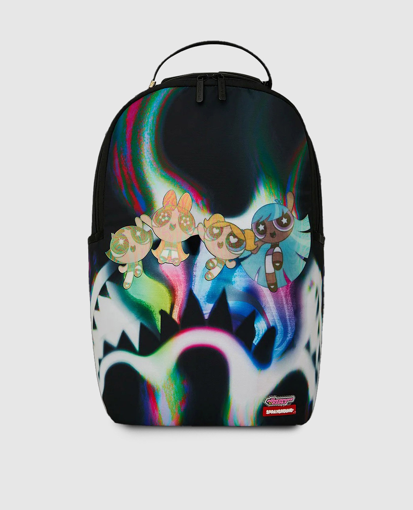 Children's black Powerpuff Girls Power Flex backpack Sprayground