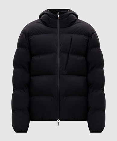 Black Poitevin down jacket