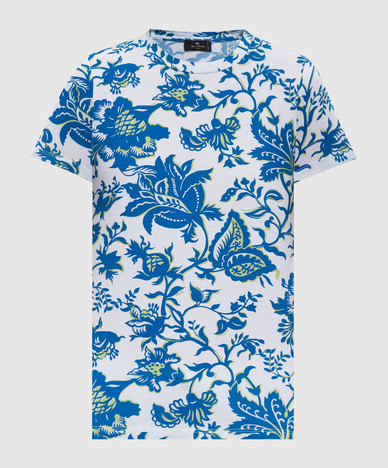 Wit T-shirt met opdruk