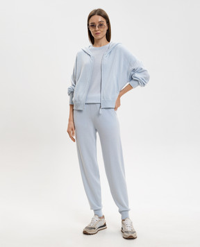 Allude Blue cashmere top 26211171