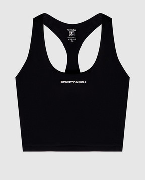 Sporty & Rich Black top TO02388315BA01