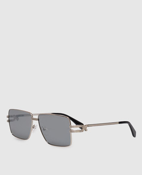 Palm Angels Silver sunglasses with monogram logo PA2003727259