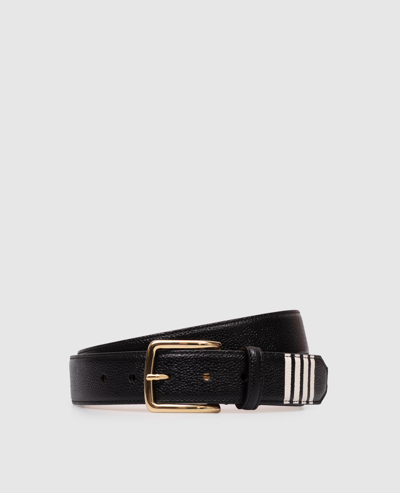 

Black leather belt Thom Browne