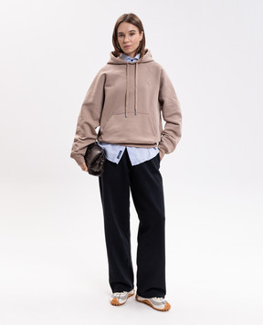 Ami Paris Beige hoodie USW758747w