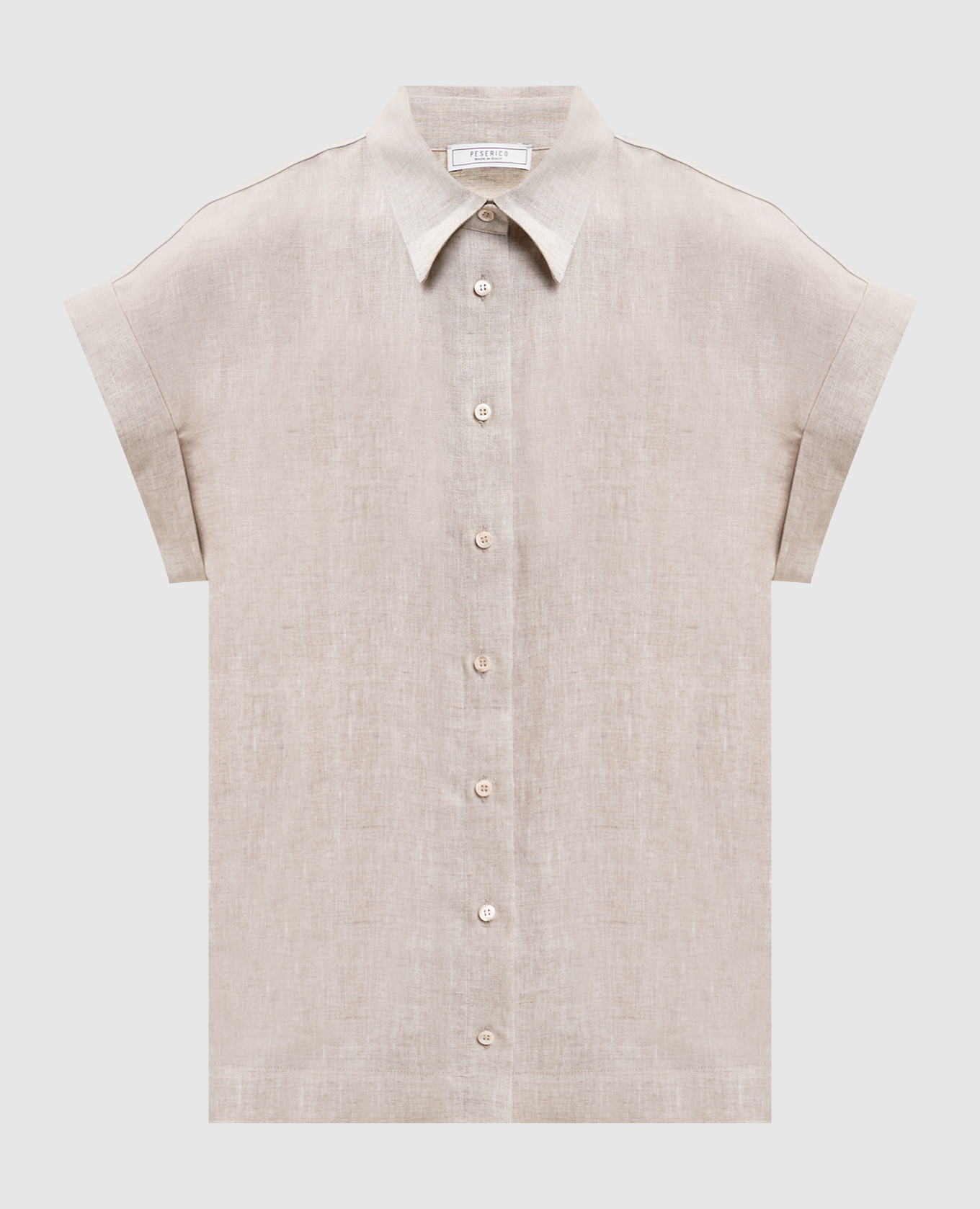 Gray linen shirt