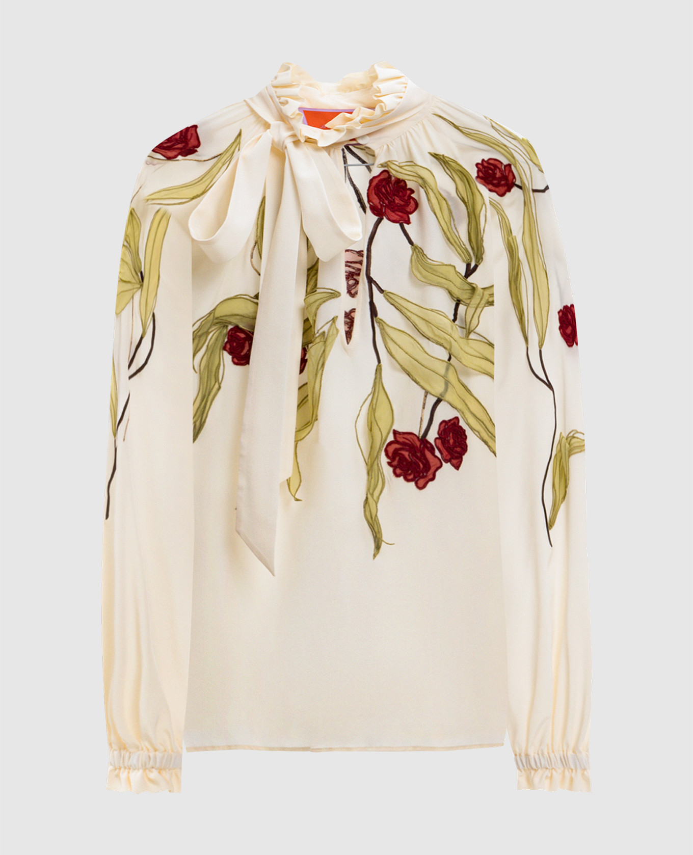 

Beige silk blouse Cerere La DoubleJ