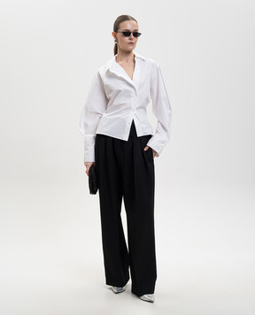 The Attico Black wool pants 260WCP00286WWW065AA
