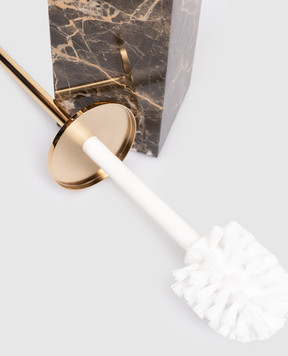 Treesseci Brown Palace Marble Toilet Brush PA17AEMGD