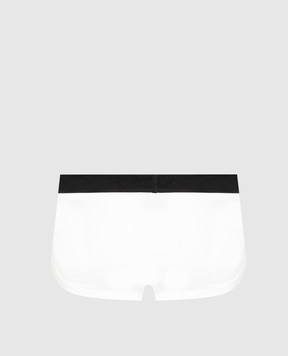 Tom Ford White briefs with logo pattern T4LC11040