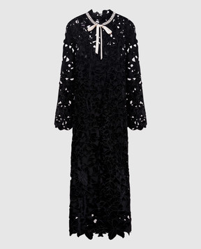 Simkhai Black velour dress Thiora 6261143VL
