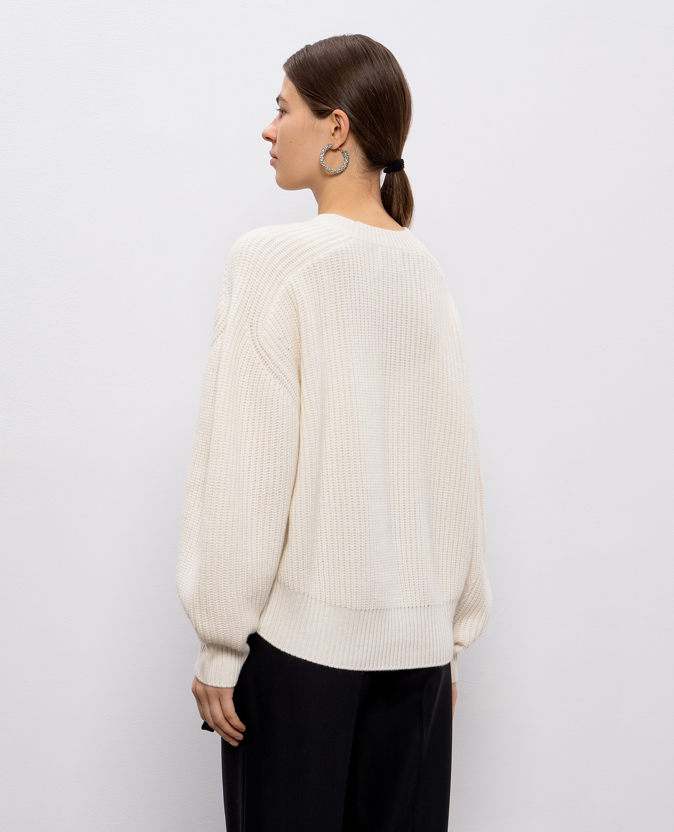 

White cashmere sweater NAURU Loulou de Saison