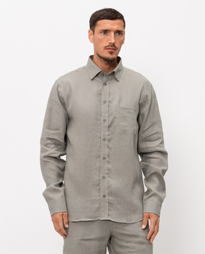 Sease Green hemp shirt SI030TN359