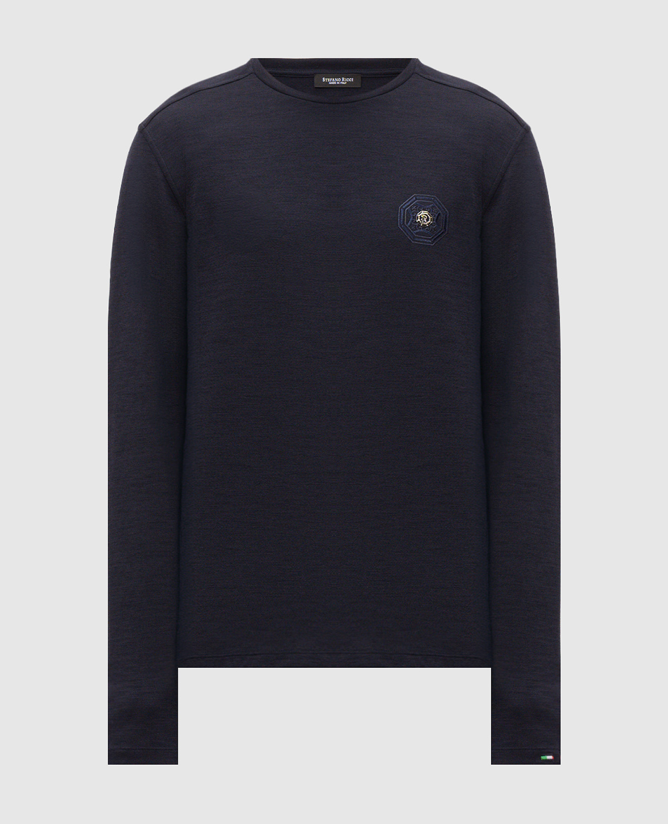 Blue longsleeve with wool