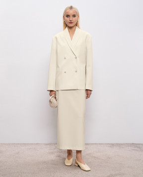 Loulou de Saison Ivory skirt SAMOS SAMOSLDS