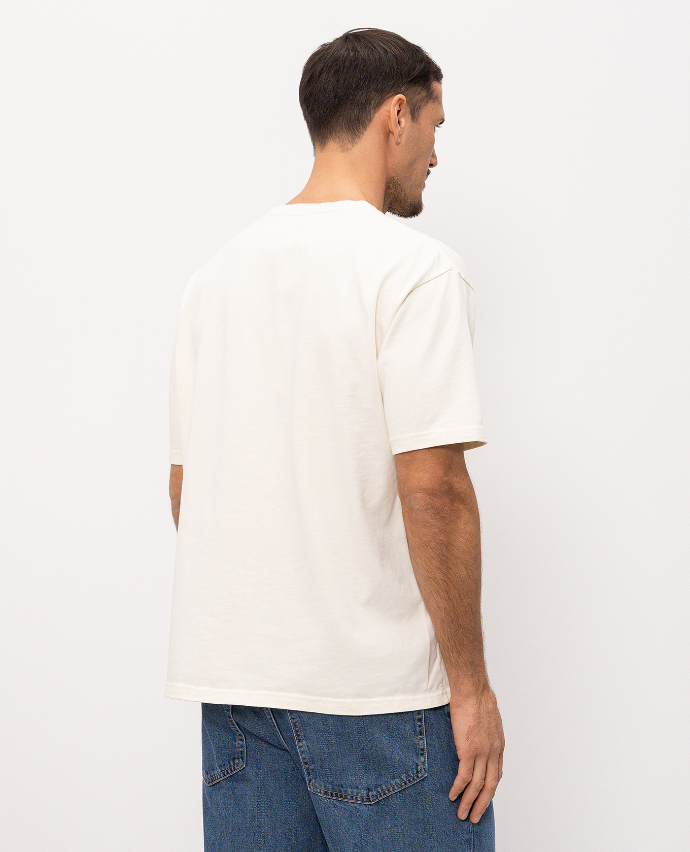 

Ivory T-shirt with print Rhude, Beige