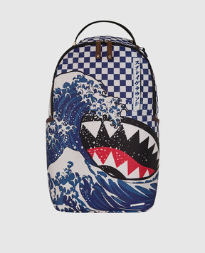 Sprayground Children's blue backpack ICHIMATSU-MOYŌ CAMOKAWA 910B8810NSZ