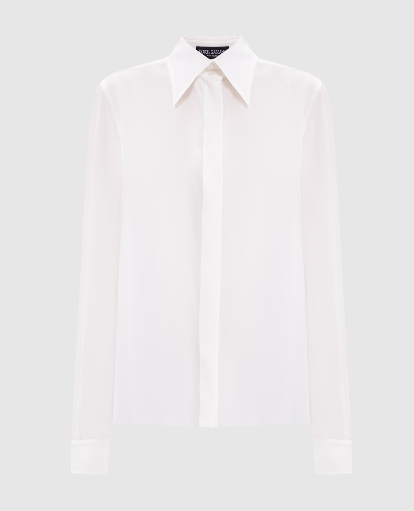 

White silk blouse Dolce&Gabbana